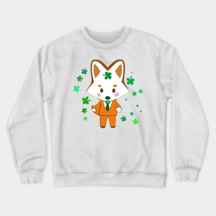 on St. Patrick’s Day boy Flash Crewneck Sweatshirt